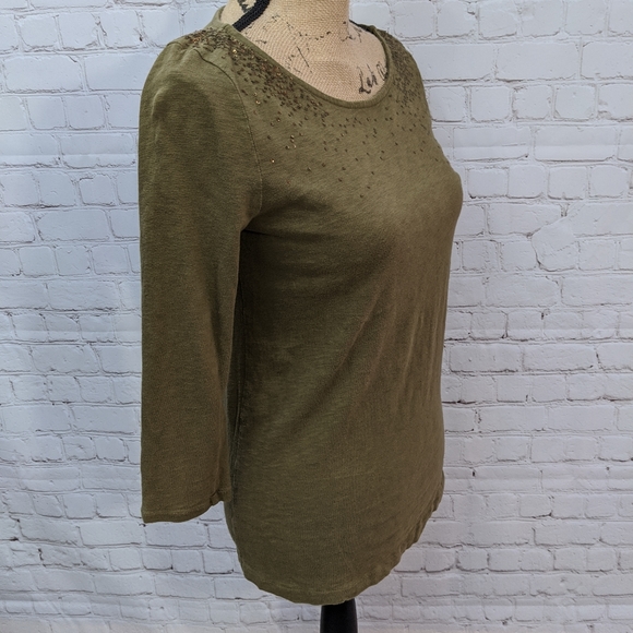 J. Crew Factory Sequins Top Small - Picture 4 of 6